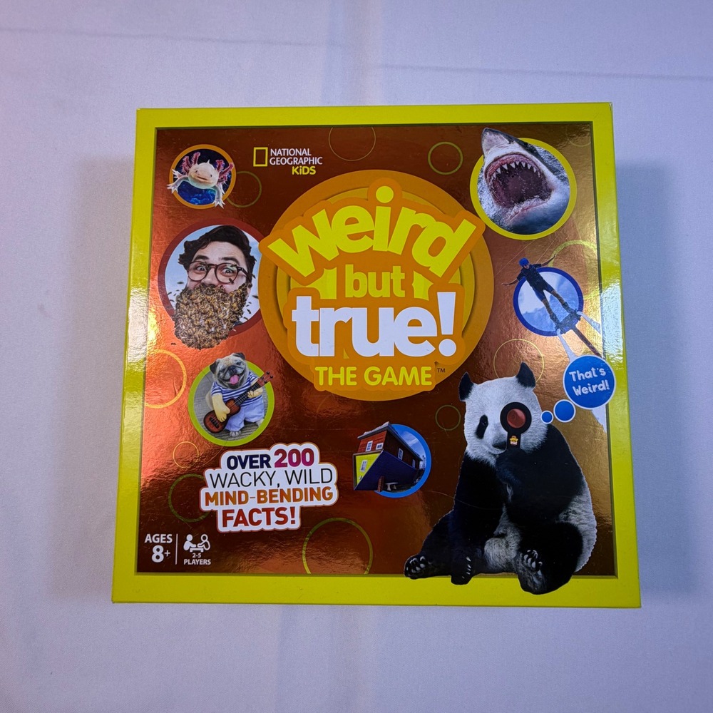 National Geographic Kids Weird But True! The Game Buffalo Games Trivia 2021
